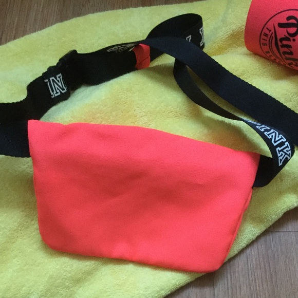 PINK VS Fanny Pack & Drink Koozie🌊😎🐚☀️ - Picture 5 of 8
